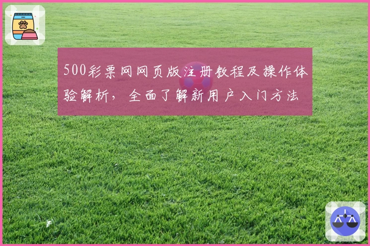 500彩票网网页版注册教程及操作体验解析,全面了解新用户入门方法